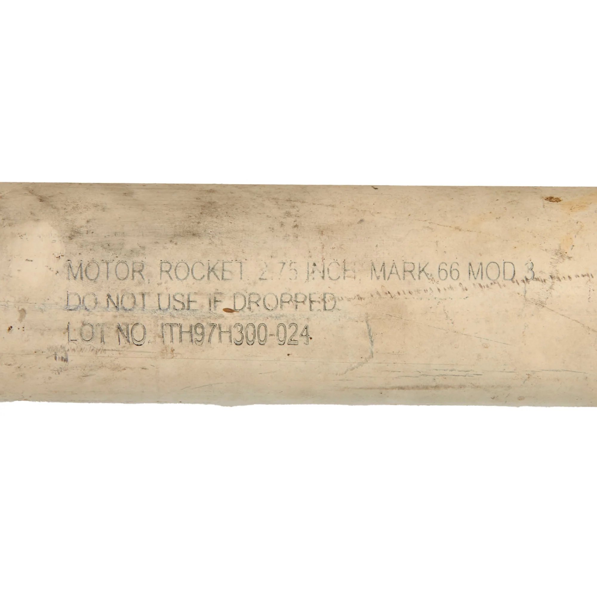 Original U.S. Vietnam War 2.75' Hydra-70 Aerial Long Practice Rocket with Mk66 Motor - Inert — image 5