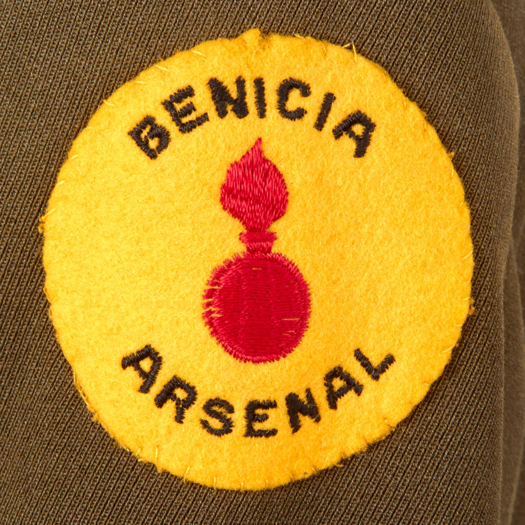 Original U.S. WWII EOD Benicia Arsenal Ordnance Officer's Uniform Jacket with Rare SSI - Major Walter Best — image 5