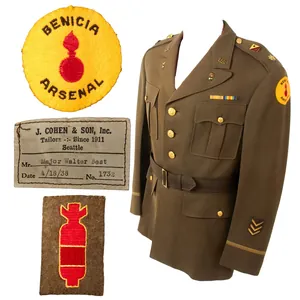 Original U.S. WWII EOD Benicia Arsenal Ordnance Officer's Uniform Jacket …