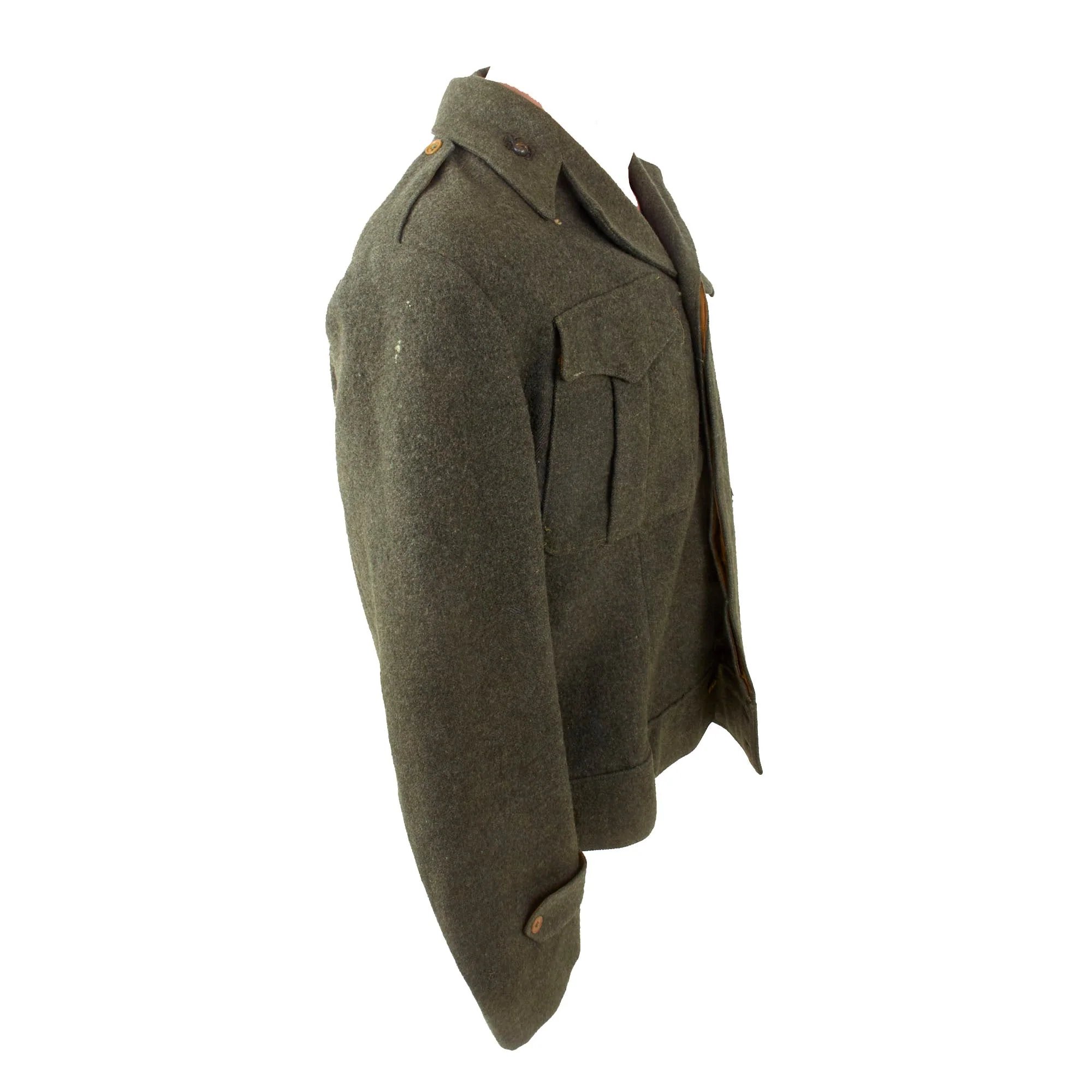 Original U.S. Post-WWII 'China Marine' USMC Jacket with Embroidered Chinese Tientsin Interior with Dragon - Dated 1946 — image 10