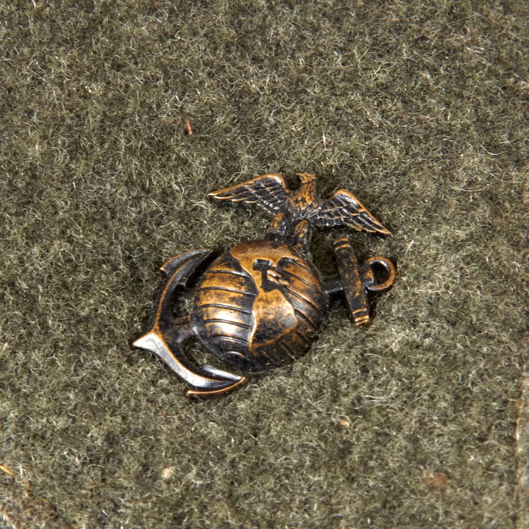 Original U.S. Post-WWII 'China Marine' USMC Jacket with Embroidered Chinese Tientsin Interior with Dragon - Dated 1946 — image 7
