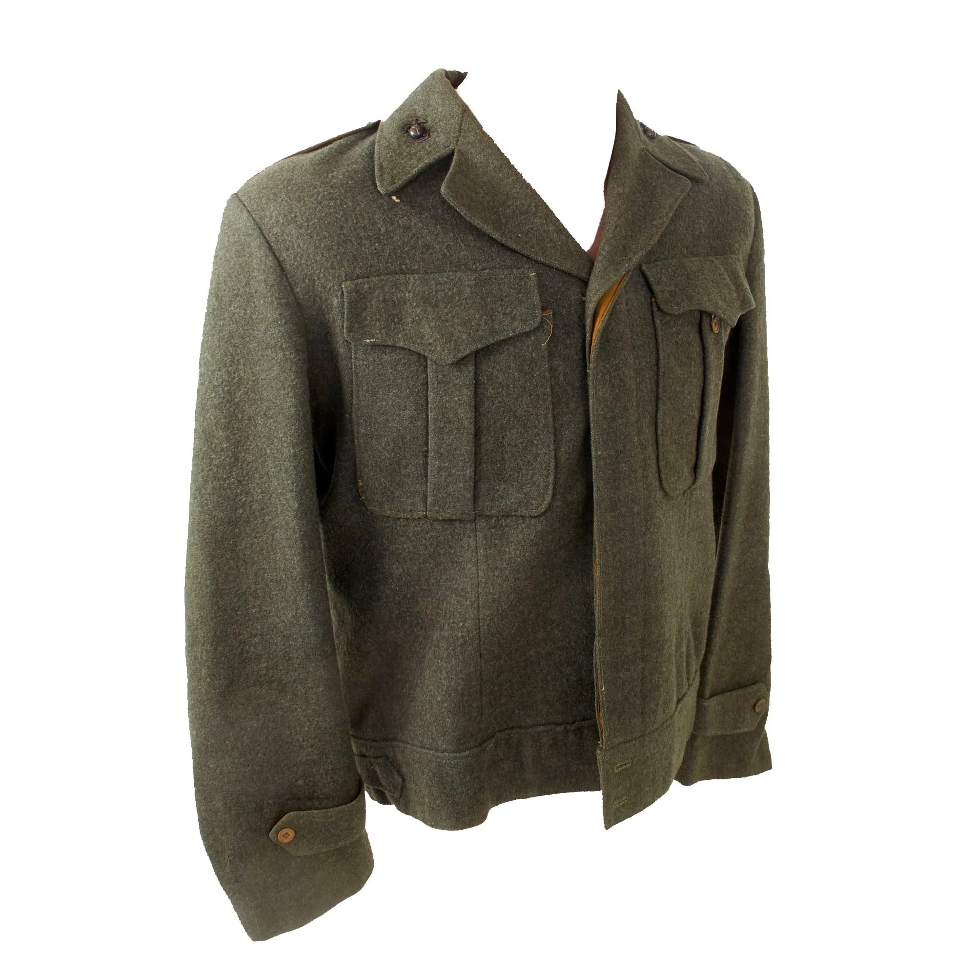 Original U.S. Post-WWII 'China Marine' USMC Jacket with Embroidered Chinese Tientsin Interior with Dragon - Dated 1946 — image 8