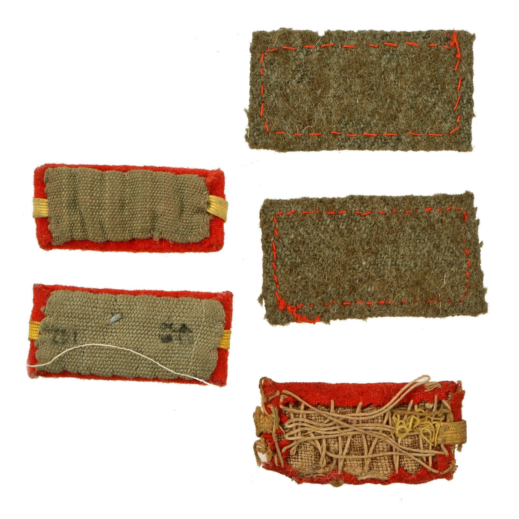 Original Imperial Japanese WWII Army & Navy Insignia Lot - 18 Pieces Total — image 17