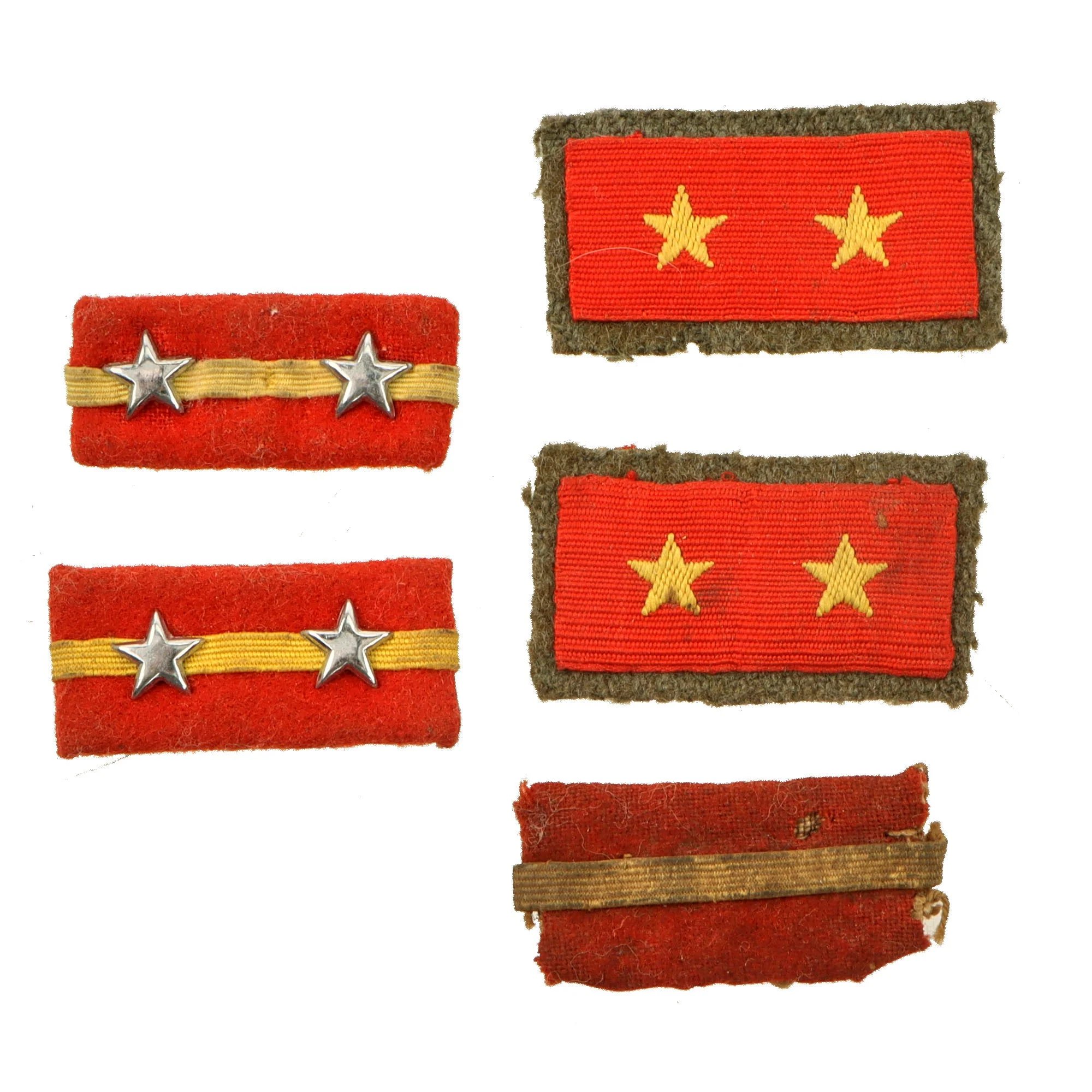 Original Imperial Japanese WWII Army & Navy Insignia Lot - 18 Pieces Total — image 5