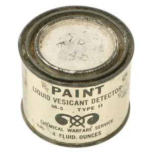 Original U.S. WWII Chemical Warfare Service M-5 Type II Vesicant …