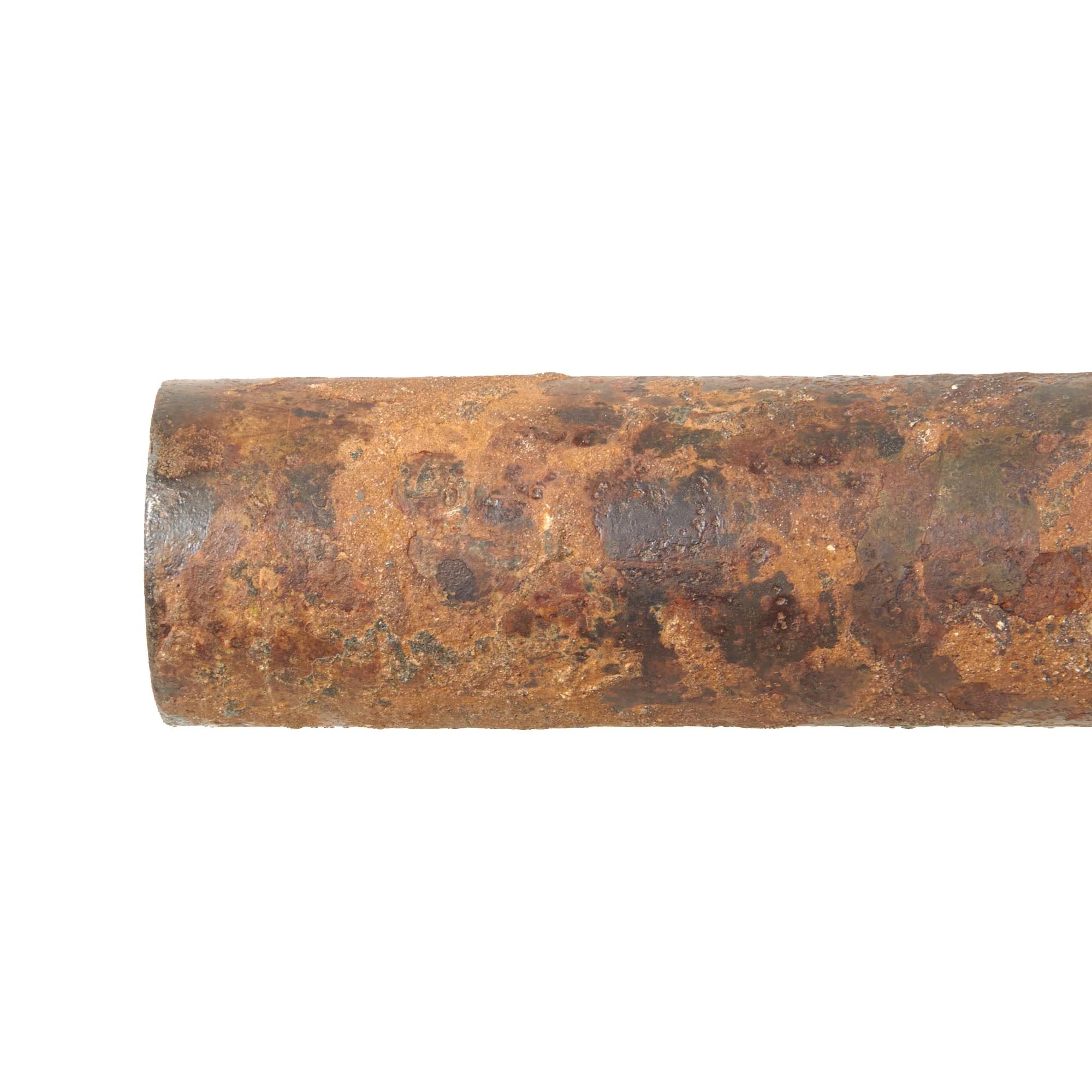 Original German WWII Inert Panzerfaust 60 Anti-Tank Rocket Launcher Tube with Rocket Tail - Original Paint and Markings — image 7