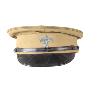 Original Imperial Japanese WWII Veteran's Association Visor Cap with Plane …