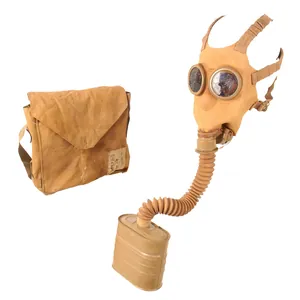 Original Japanese WWII Type 99 Gas Mask With Intact Hose, …