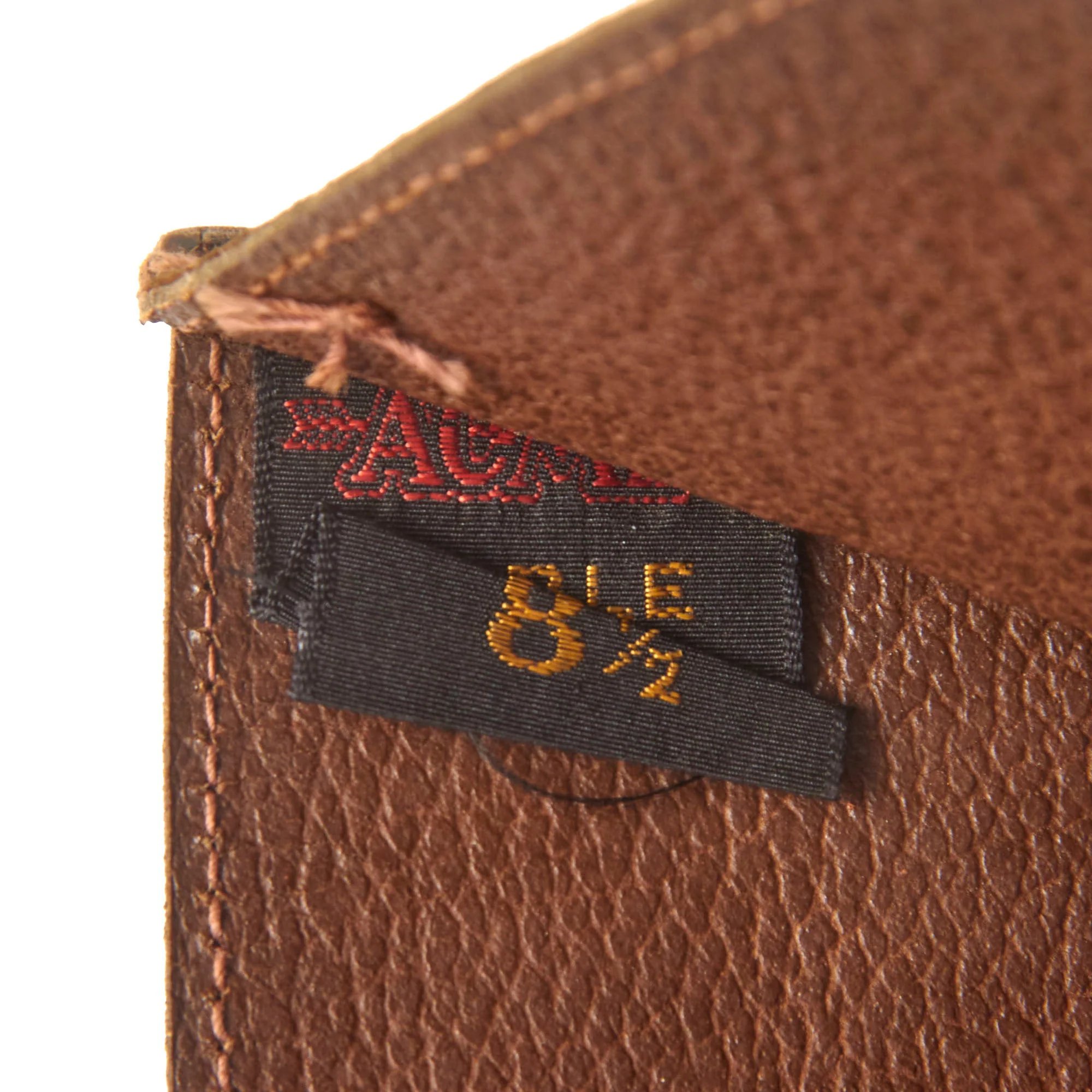 Original U.S. WWI Air Service Pilot's Flight Gauntlet Gloves with Acme Snaps - Size 8 1/2 — image 4