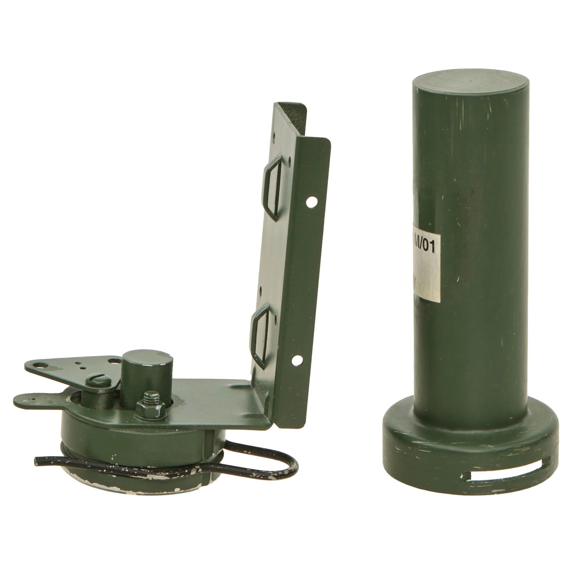 Original U.S. GWOT Era Inert Rheinmetall Sample Trainer Trip Flare M/01 in Original Box — image 3