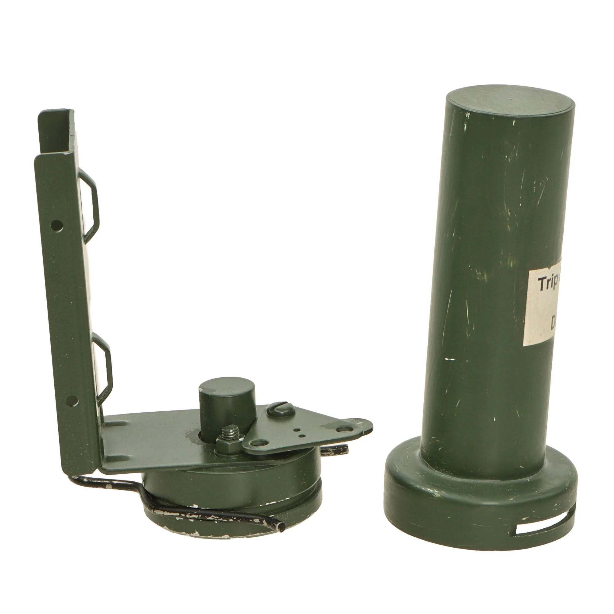 Original U.S. GWOT Era Inert Rheinmetall Sample Trainer Trip Flare M/01 in Original Box — image 7