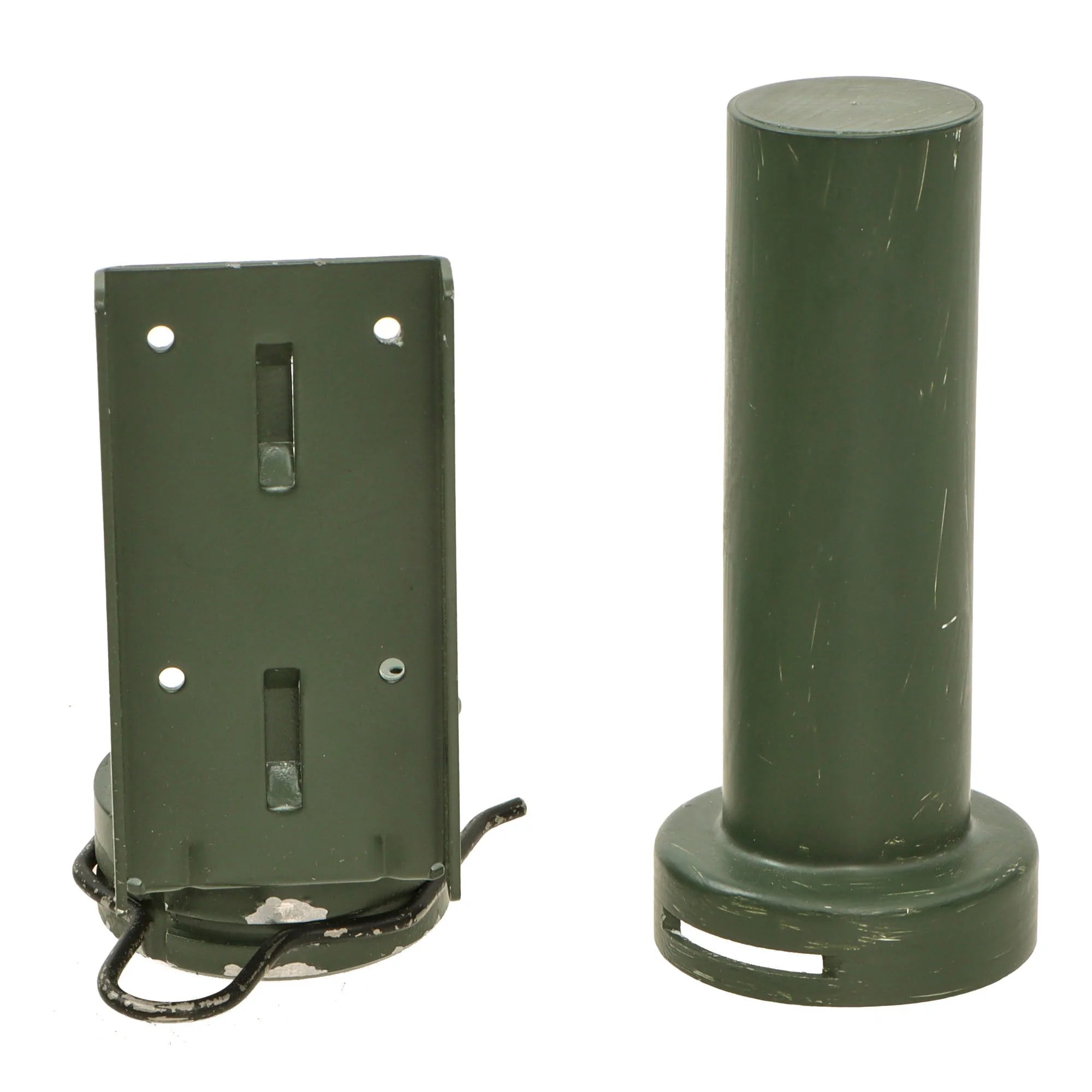 Original U.S. GWOT Era Inert Rheinmetall Sample Trainer Trip Flare M/01 in Original Box — image 8