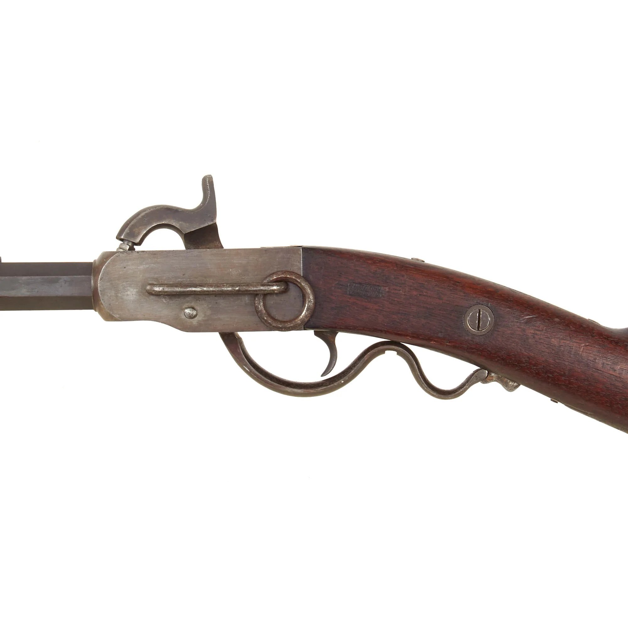 Original U.S. Civil War Gwyn & Campbell Type II Saddle-Ring 'Union Carbine' with Excellent Bore and Stock - Serial Number 4449 — image 16