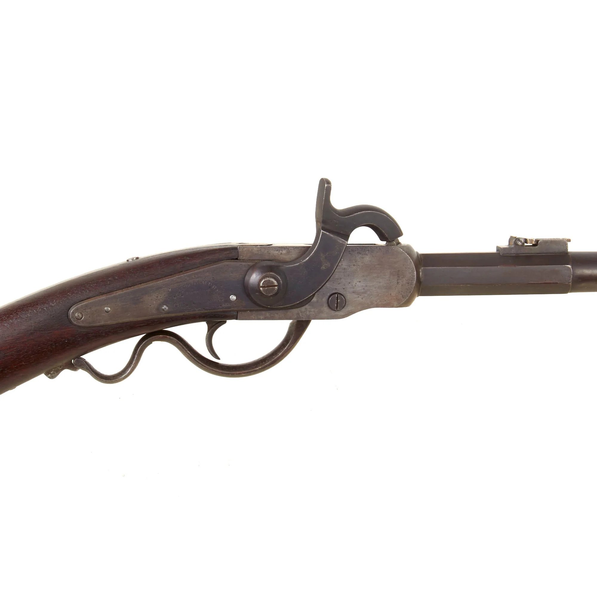 Original U.S. Civil War Gwyn & Campbell Type II Saddle-Ring 'Union Carbine' with Excellent Bore and Stock - Serial Number 4449 — image 5