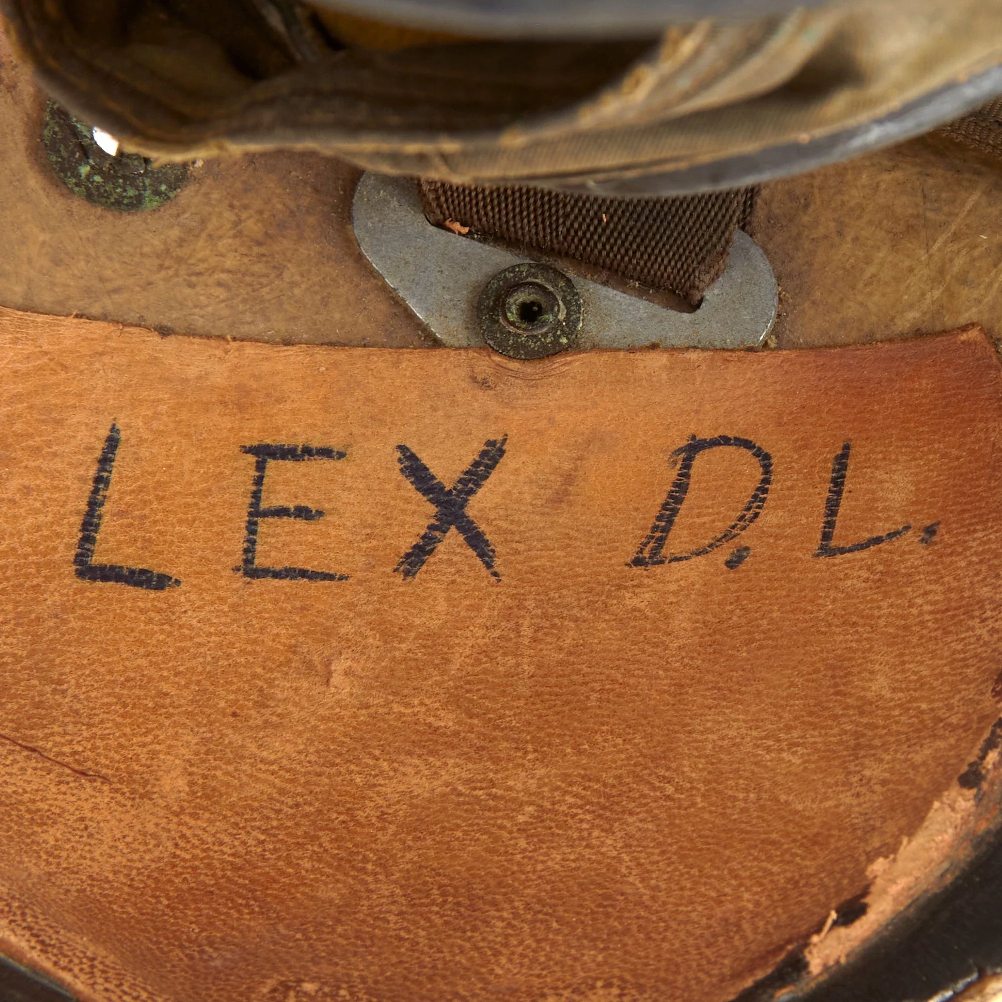 Original U.S. Korean War Navy Pilot's H4 Helmet & Nylon Flightsuit Set with Interior H4 Helmet & Mae Vest Flotation Vest — image 22