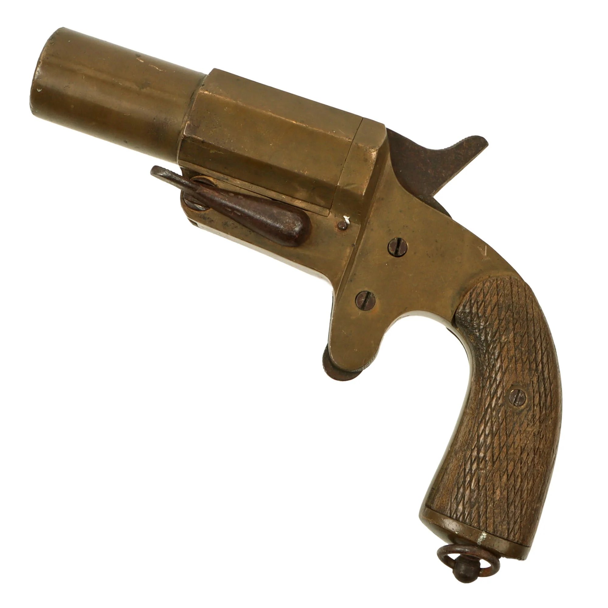 Original French WWI Model 1917 Flare Signal Pistol - Serial 3779 — image 2