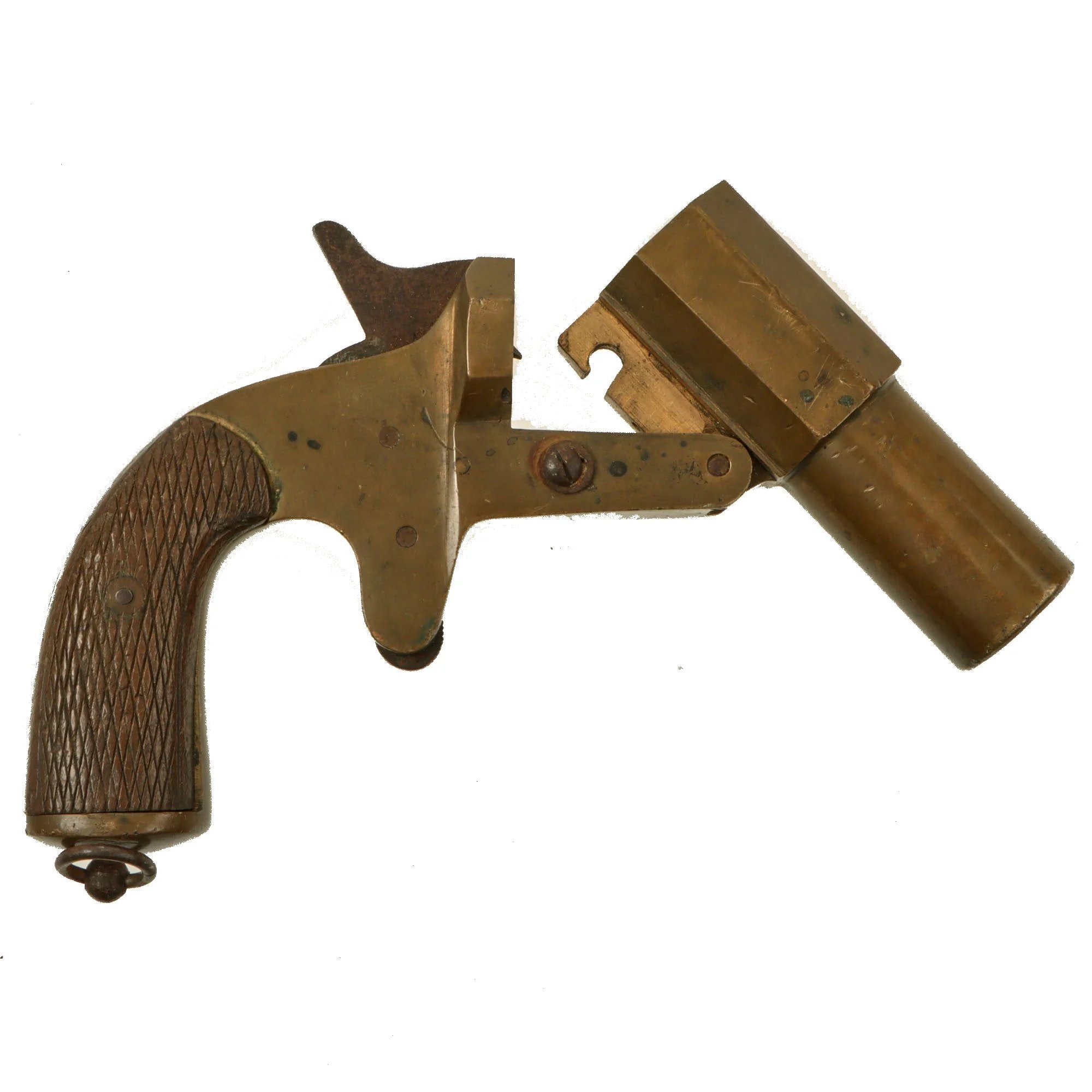 Original French WWI Model 1917 Flare Signal Pistol - Serial 3779 — image 4