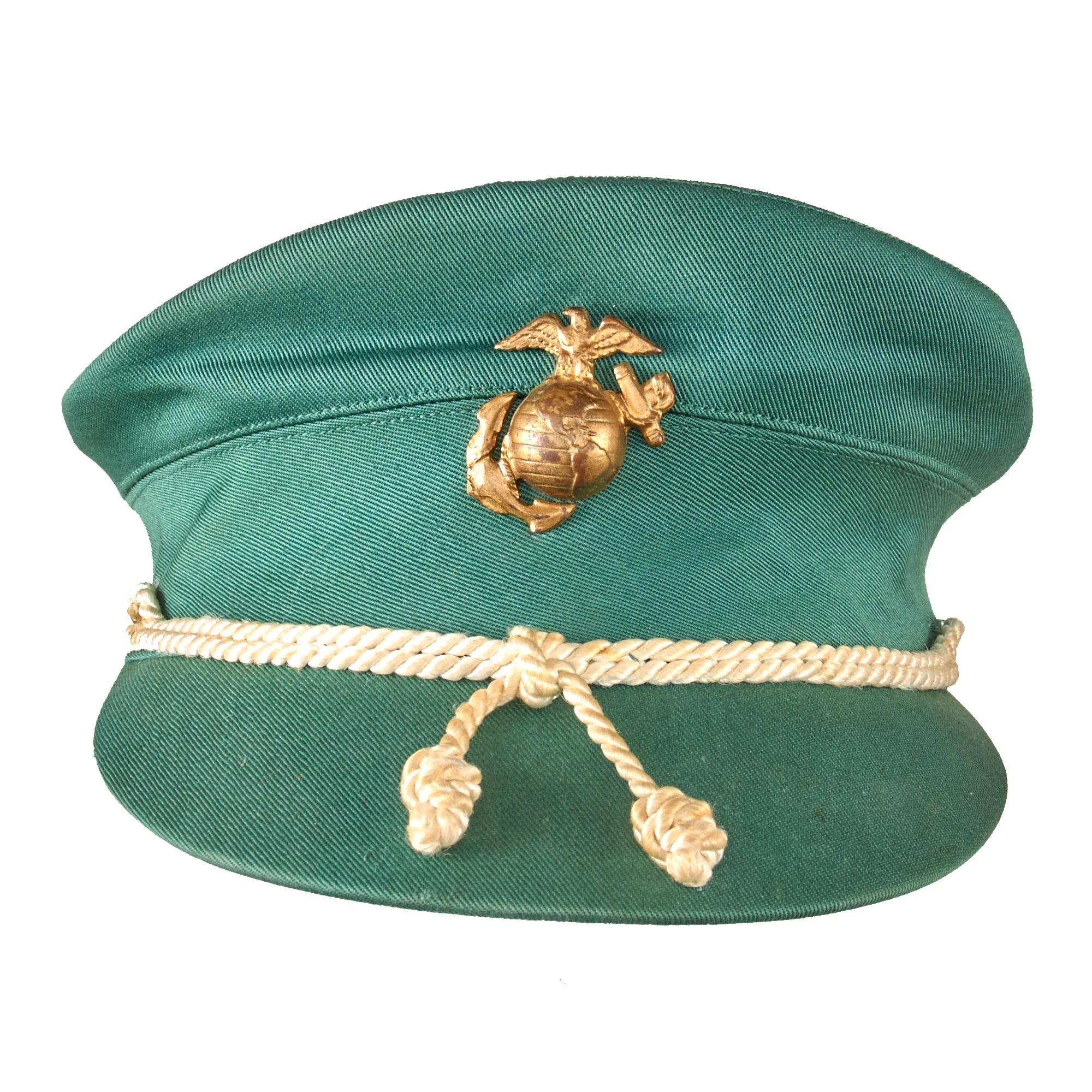 Original U.S. WWII Marine Corps USMC Named Women's Hobby Hat - Size 22 - B.J. Vincent — image 3