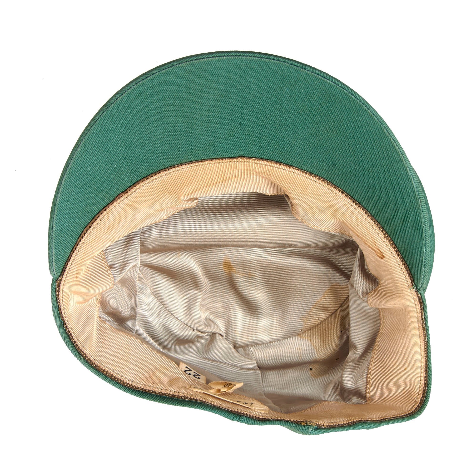 Original U.S. WWII Marine Corps USMC Named Women's Hobby Hat - Size 22 - B.J. Vincent — image 7