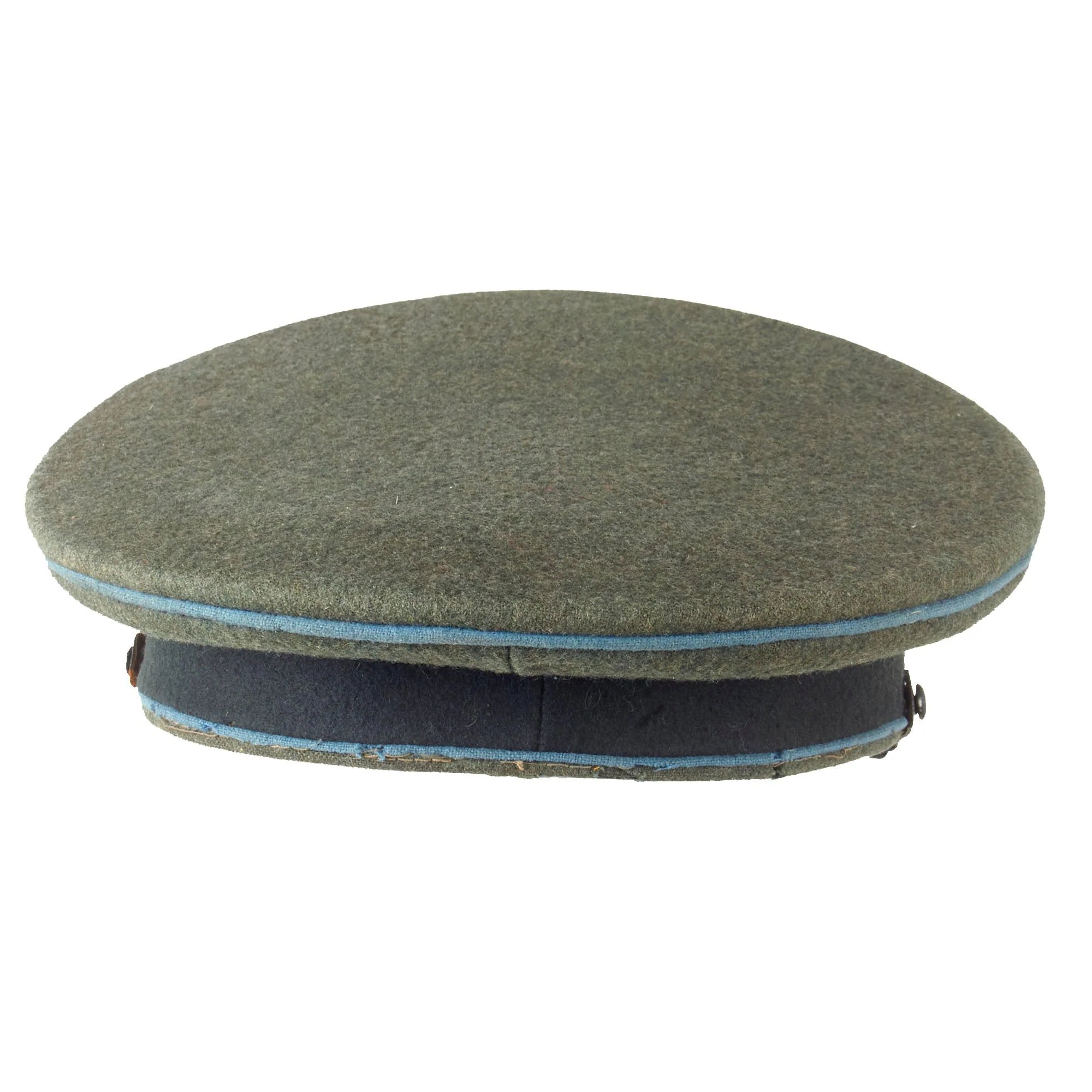 Original German WWII Heer Transport and Supply Troop EM/NCO Schirmmütze Visor Cap by Aegant - Size 55 — image 11