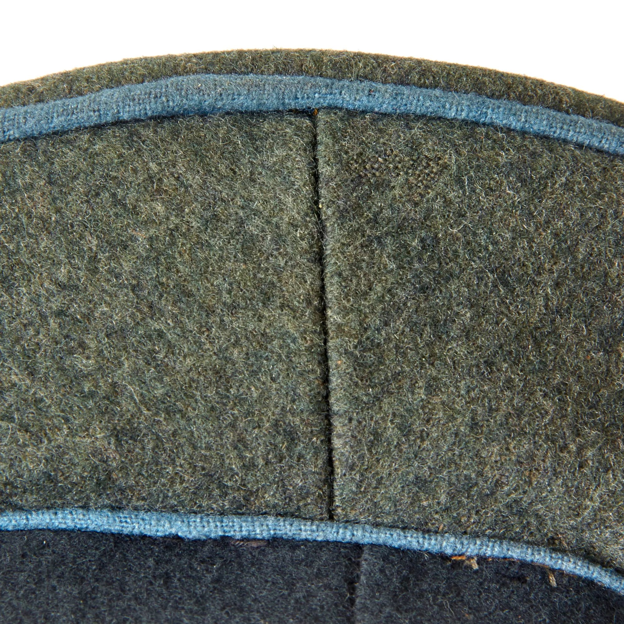 Original German WWII Heer Transport and Supply Troop EM/NCO Schirmmütze Visor Cap by Aegant - Size 55 — image 14
