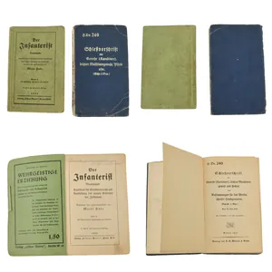 Original German Pre WWII Heer Army Infantry Book Set - …