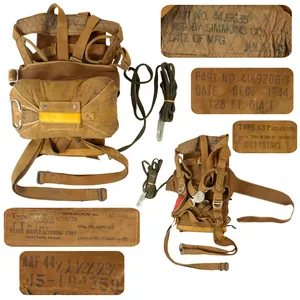 Original U.S. WWII Army Airborne 1944-Dated T7 Parachute Rig with …