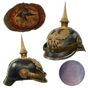 Original Imperial German WWI Prussian Infantry Officer Model 1897 Pickelhaube …