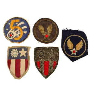 Original U.S. WWII AAF & CBI Theater-Made Bullion Patch SSI …