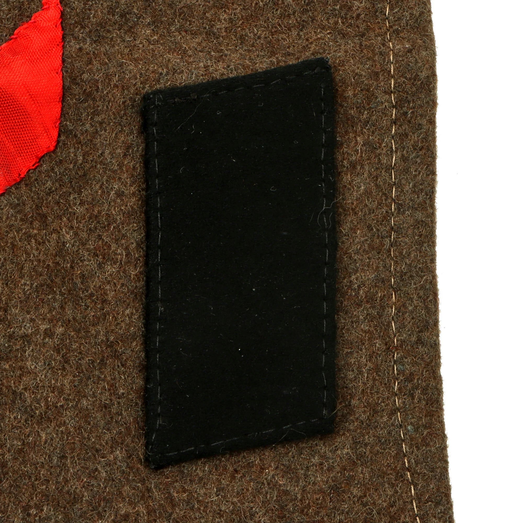 Original German WWII Reichsarbeitsdienst RAD Labor Service Insignia Grouping Attached to Uniform Fabric — image 7