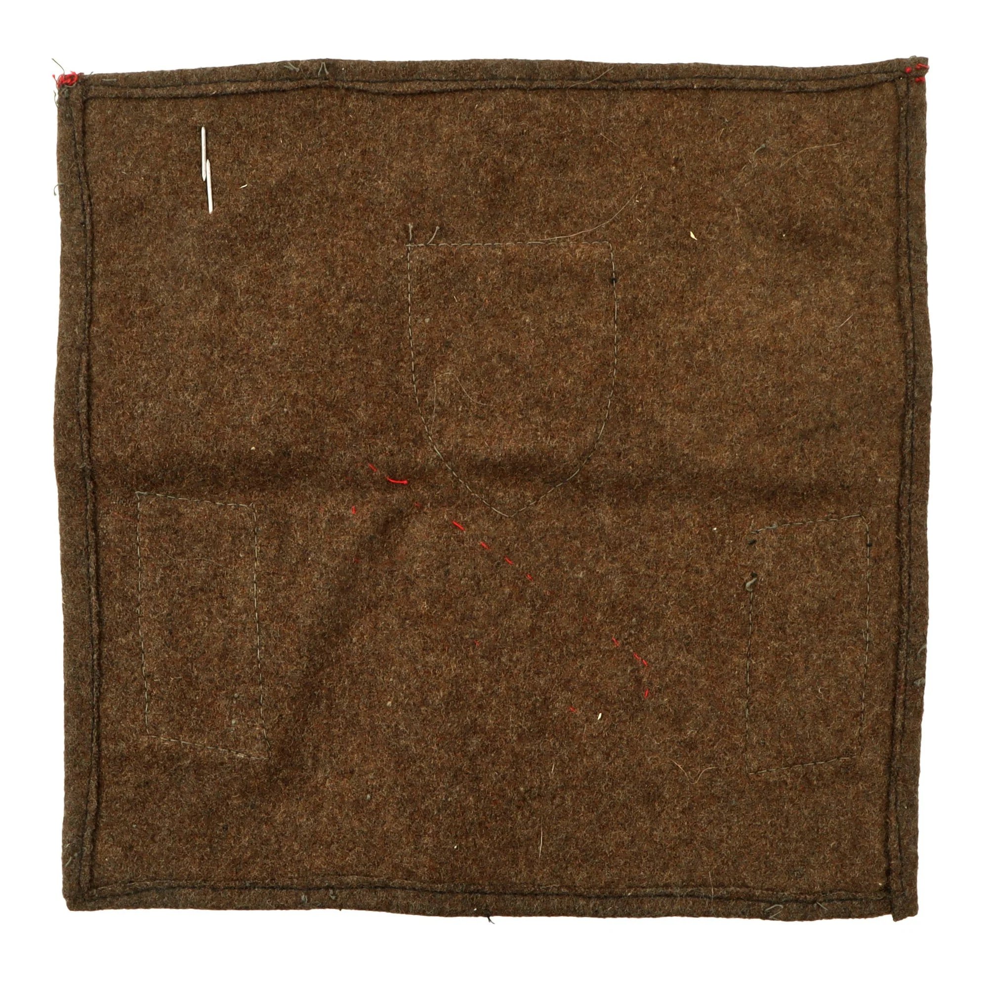 Original German WWII Reichsarbeitsdienst RAD Labor Service Insignia Grouping Attached to Uniform Fabric — image 9