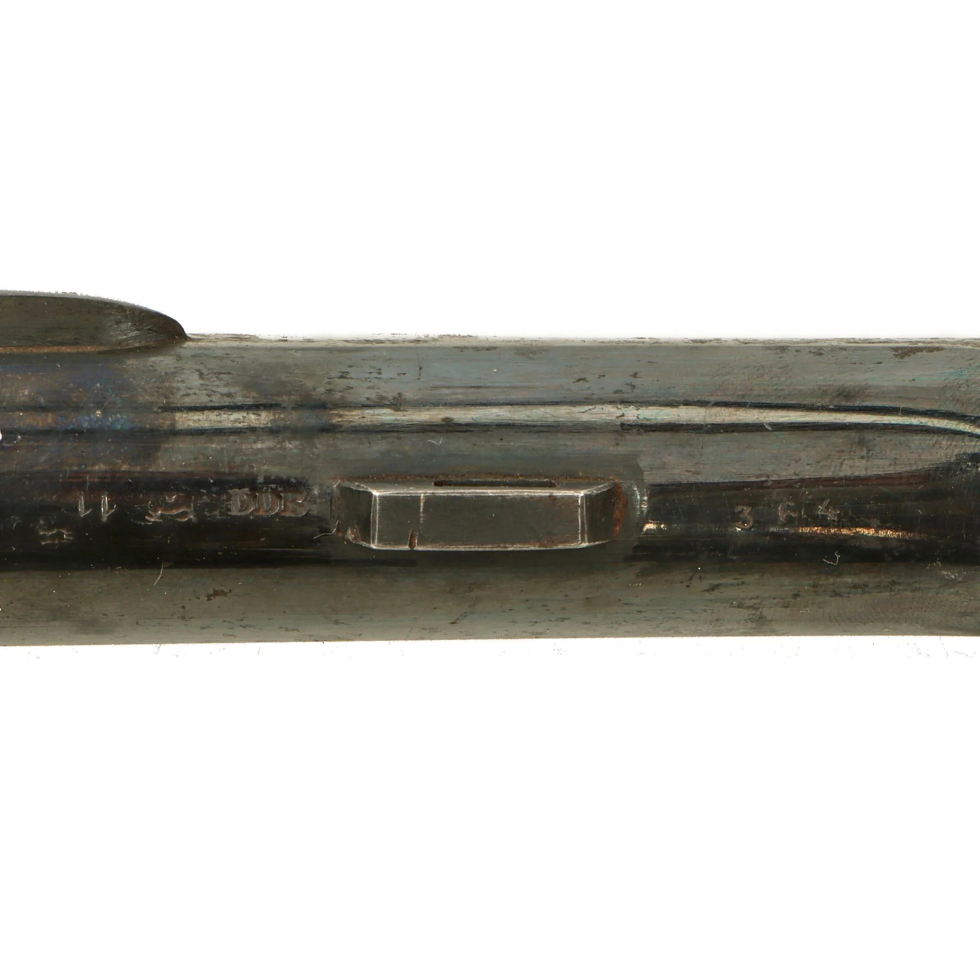 Original French Made Matched Pair of Upmarket Rifled Percussion 'Dueling' Pistols Retailed by Canfield Bros. Baltimore with Carved Stocks - Circa 1850 — image 9