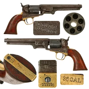 Original U.S. Indian Wars Era Colt Model 1851 Navy .36cal …