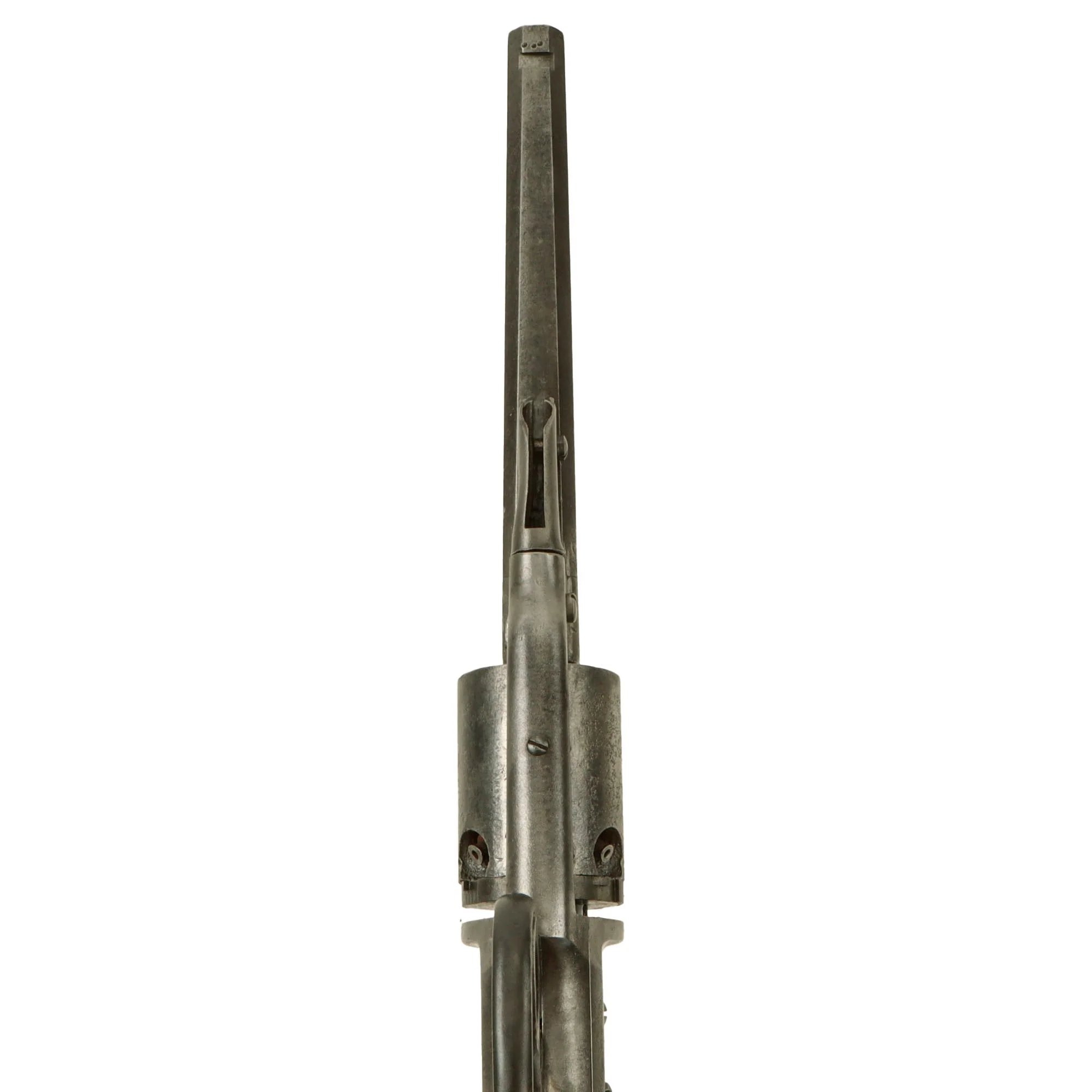 Original U.S. Civil War Savage 1861 Navy Model .36 Caliber Percussion Revolver Serial 1114 - Missing Loader — image 11