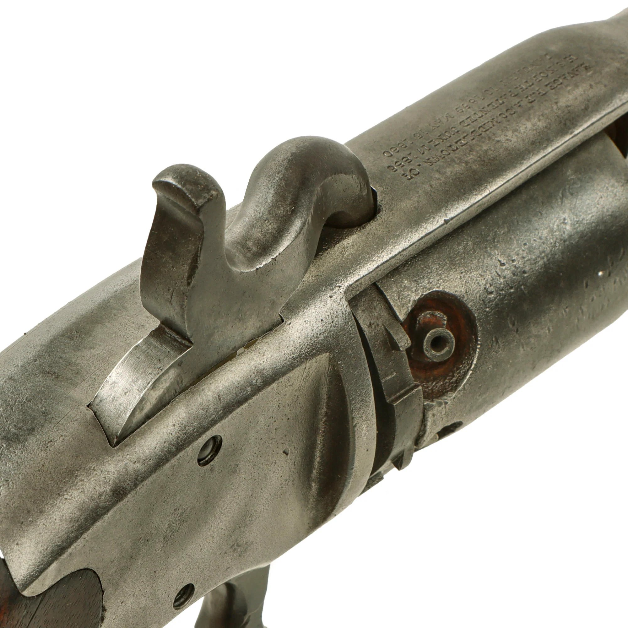Original U.S. Civil War Savage 1861 Navy Model .36 Caliber Percussion Revolver Serial 1114 - Missing Loader — image 14