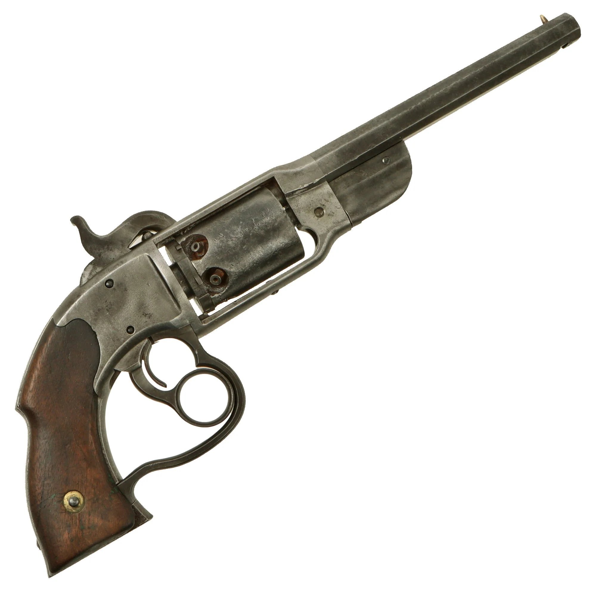 Original U.S. Civil War Savage 1861 Navy Model .36 Caliber Percussion Revolver Serial 1114 - Missing Loader — image 2