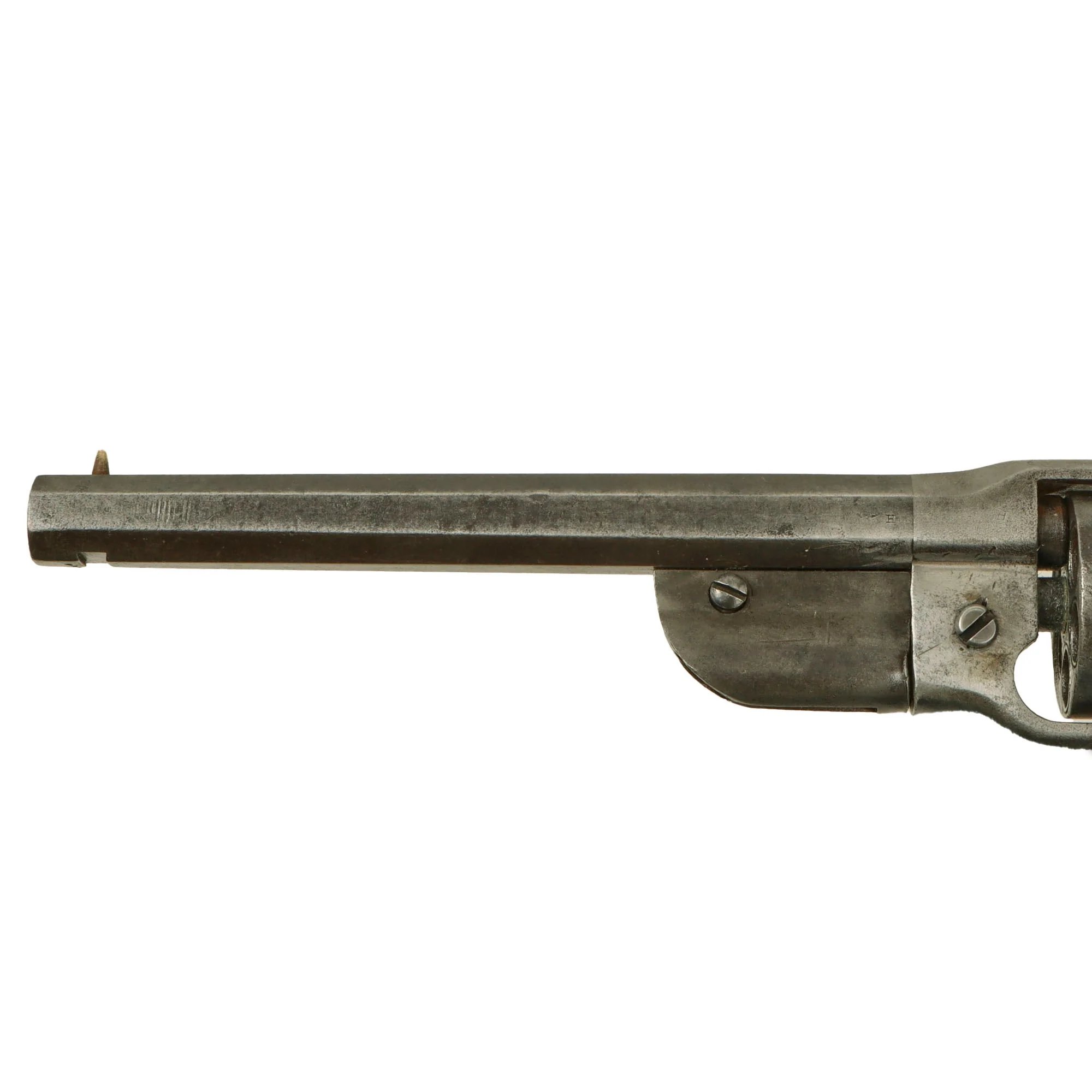 Original U.S. Civil War Savage 1861 Navy Model .36 Caliber Percussion Revolver Serial 1114 - Missing Loader — image 8