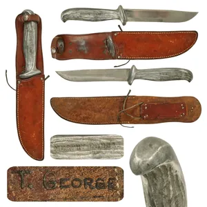 Original U.S. WWII Murphy Combat Fighting Knife with Cast Aluminum …