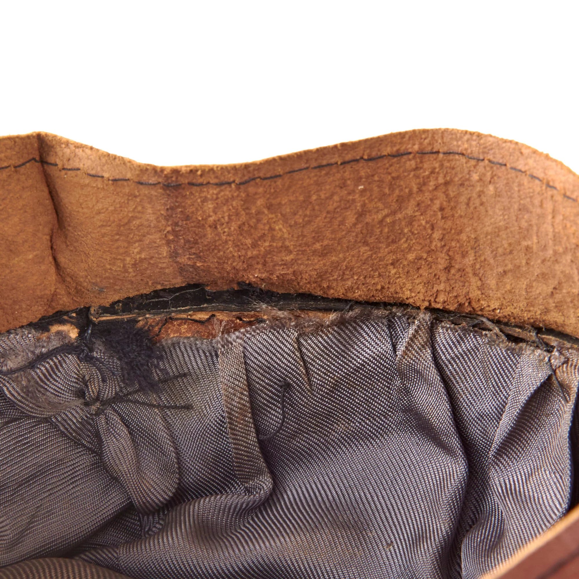 Original Soviet Russian WWII RKKA Artillery and Tank Officer Model 1935 M35 Hat — image 5