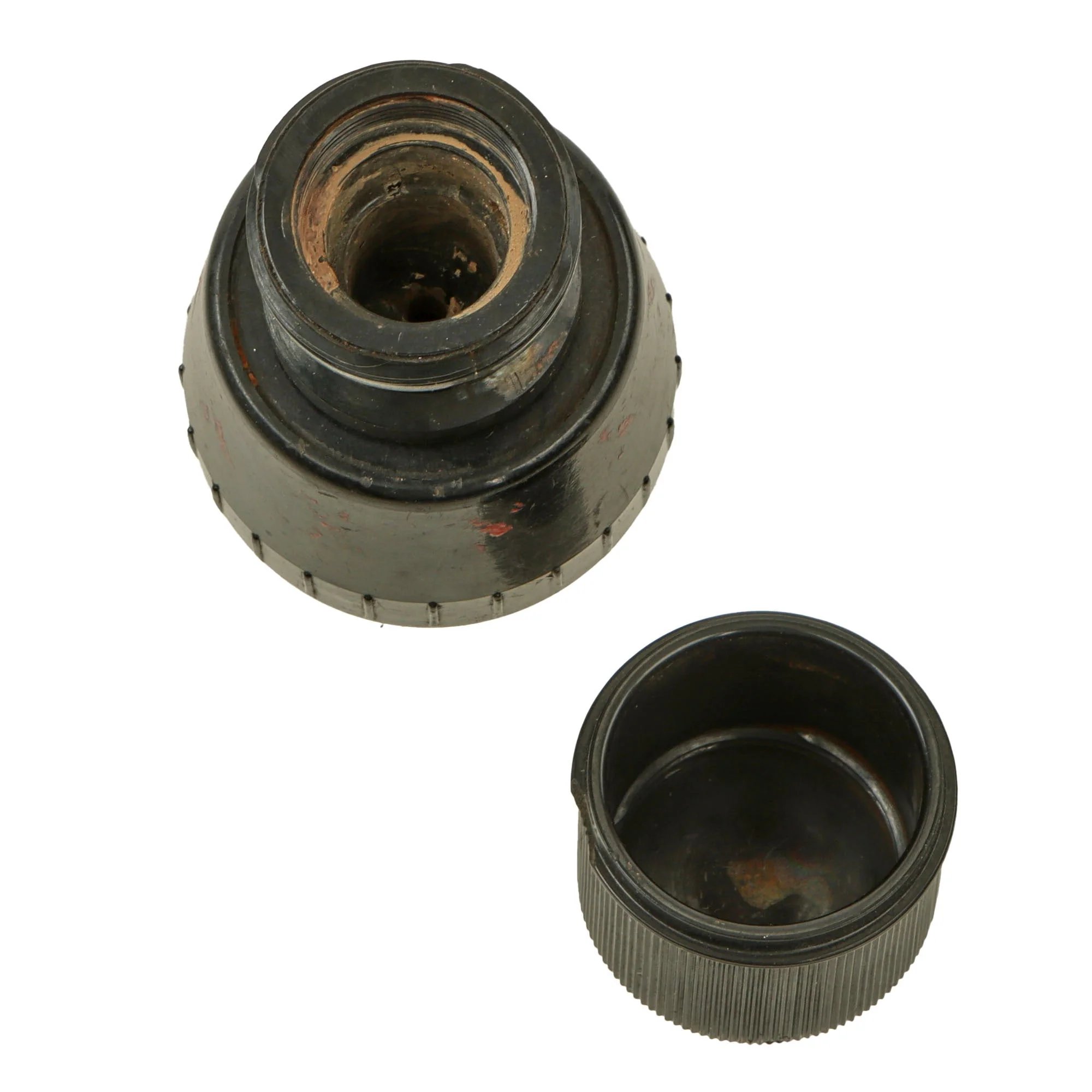 Original British WWII British No 69 I Bakelite High Explosive Inert Hand Grenade - Excellent — image 2