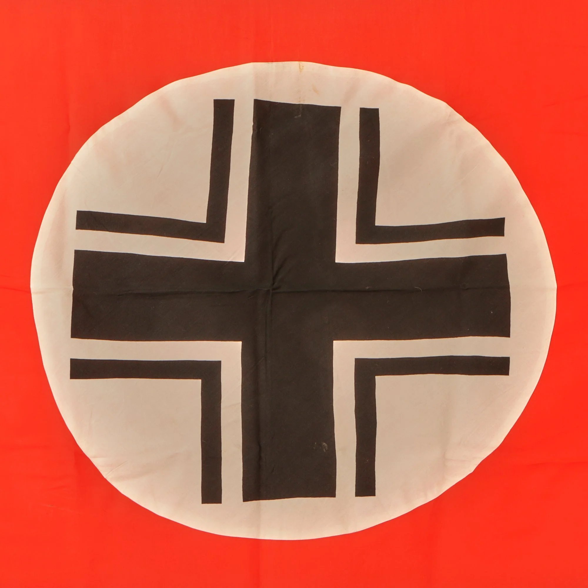 Original German WWII Balkenkreuz (Beam Cross) Panzer Tank & Vehicle Identification Flag - 39' x 78' — image 4