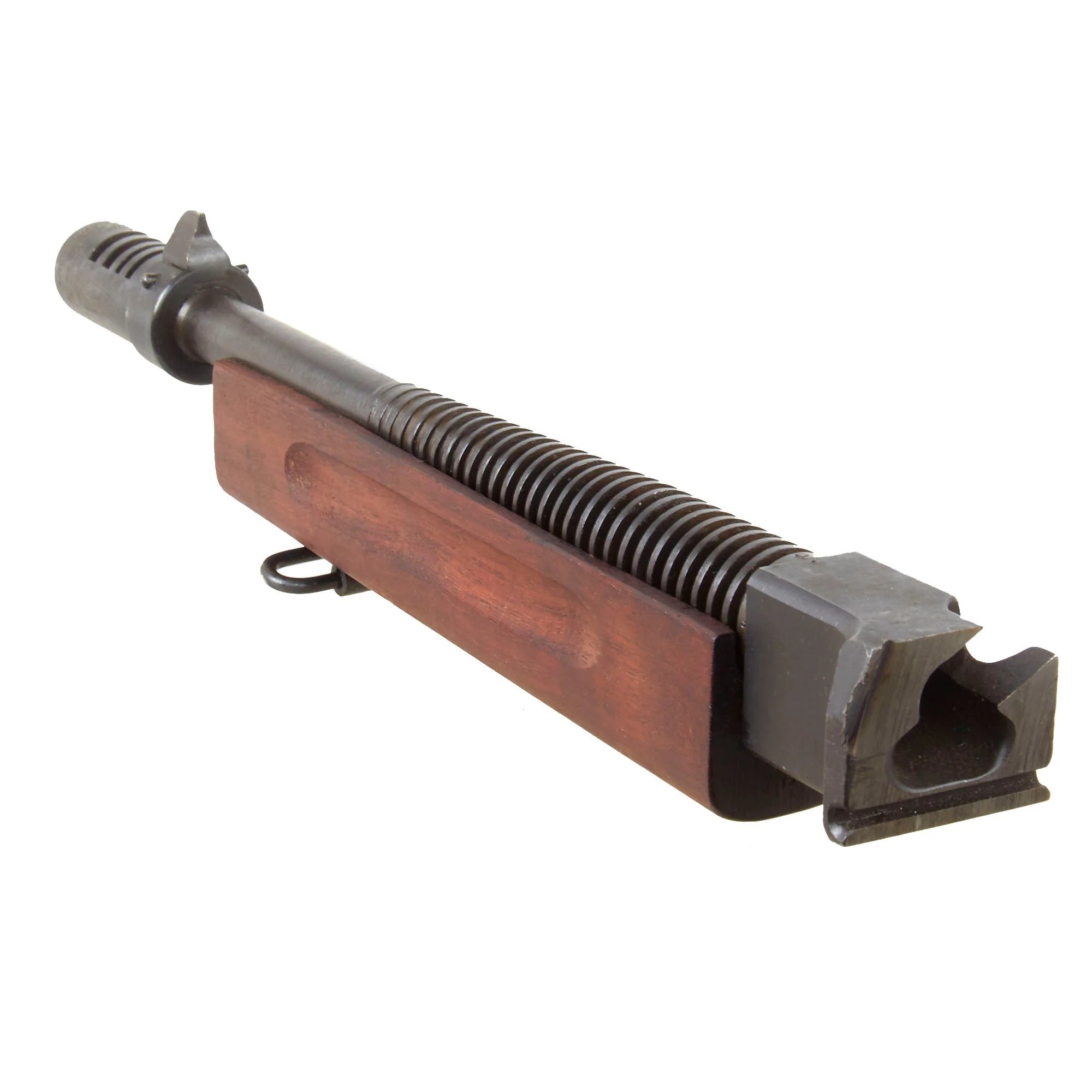 Original U.S. WWII Thompson M1928A1 SMG Complete Parts Set with Knurled Actuator and Lyman Adjustable Sight (No Receiver) — image 10
