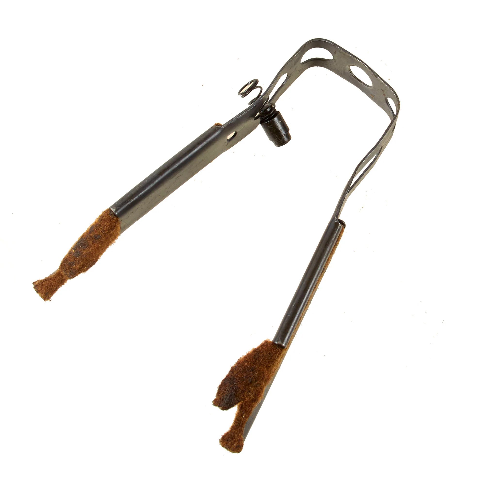 Original U.S. WWII Thompson M1928A1 SMG Complete Parts Set with Knurled Actuator and Lyman Adjustable Sight (No Receiver) — image 13