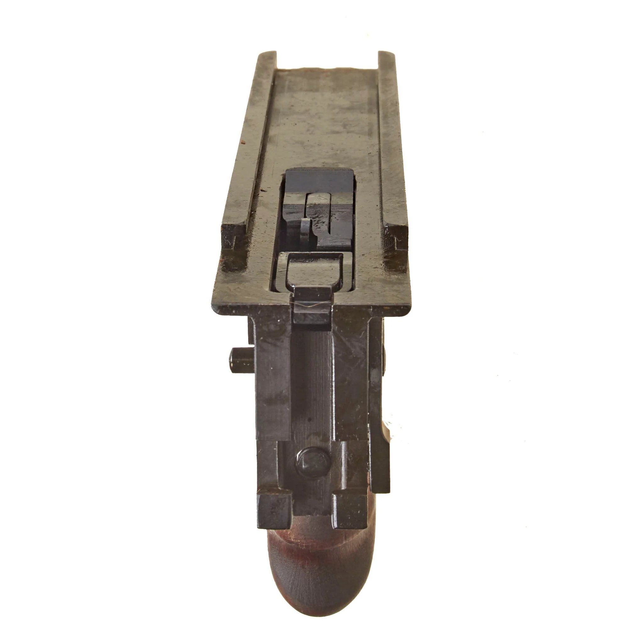 Original U.S. WWII Thompson M1928A1 SMG Complete Parts Set with Knurled Actuator and Lyman Adjustable Sight (No Receiver) — image 15