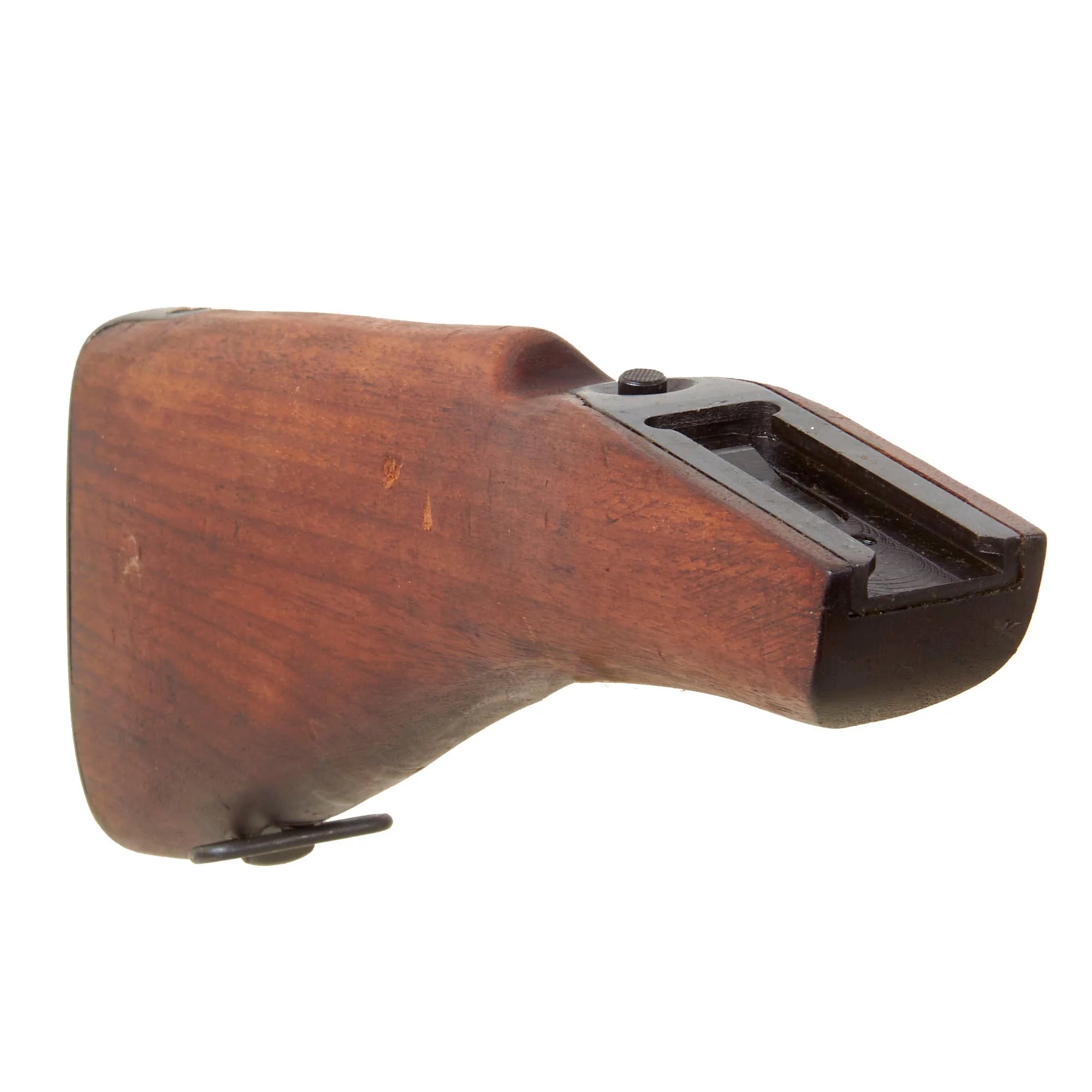 Original U.S. WWII Thompson M1928A1 SMG Complete Parts Set with Knurled Actuator and Lyman Adjustable Sight (No Receiver) — image 6