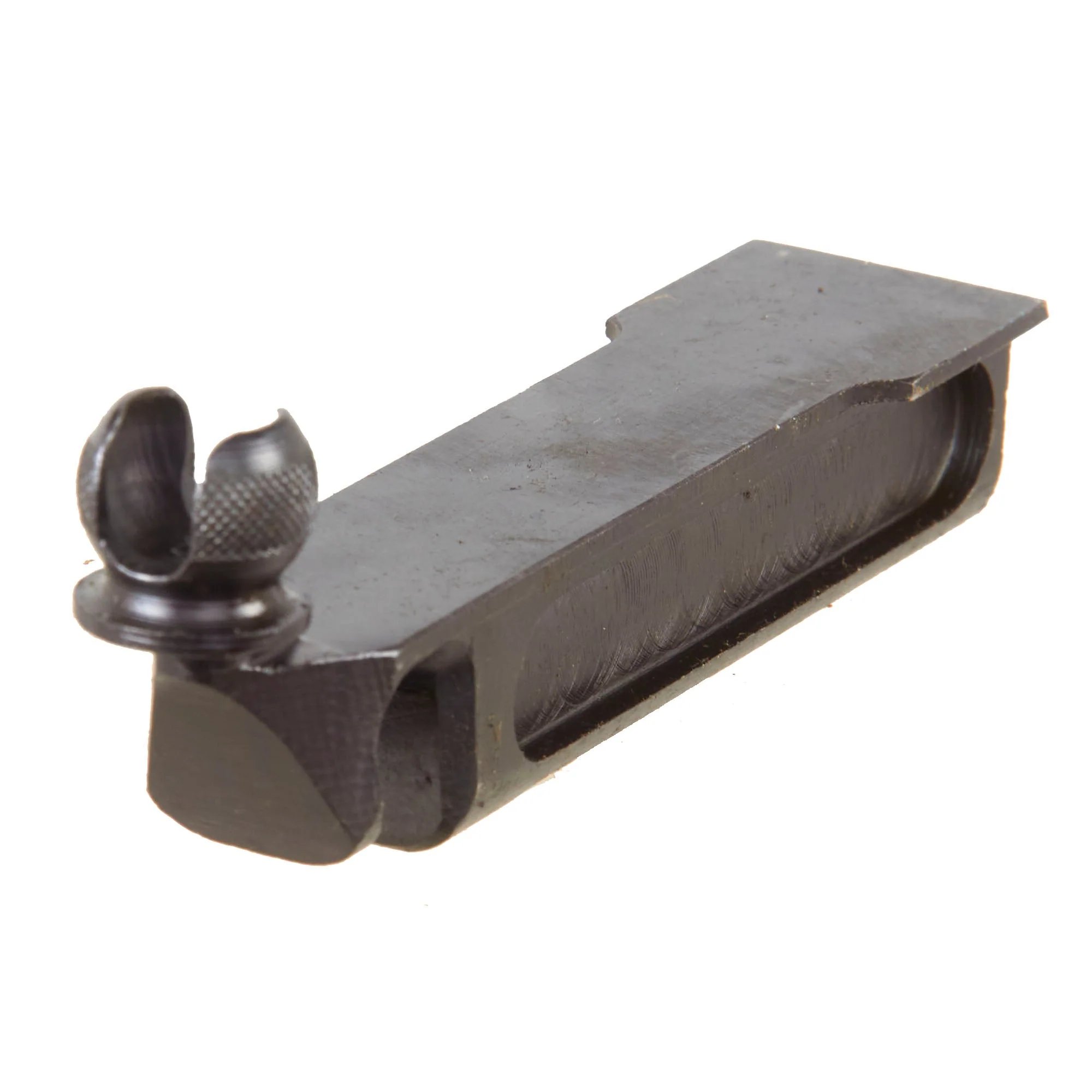 Original U.S. WWII Thompson M1928A1 SMG Complete Parts Set with Knurled Actuator and Lyman Adjustable Sight (No Receiver) — image 8