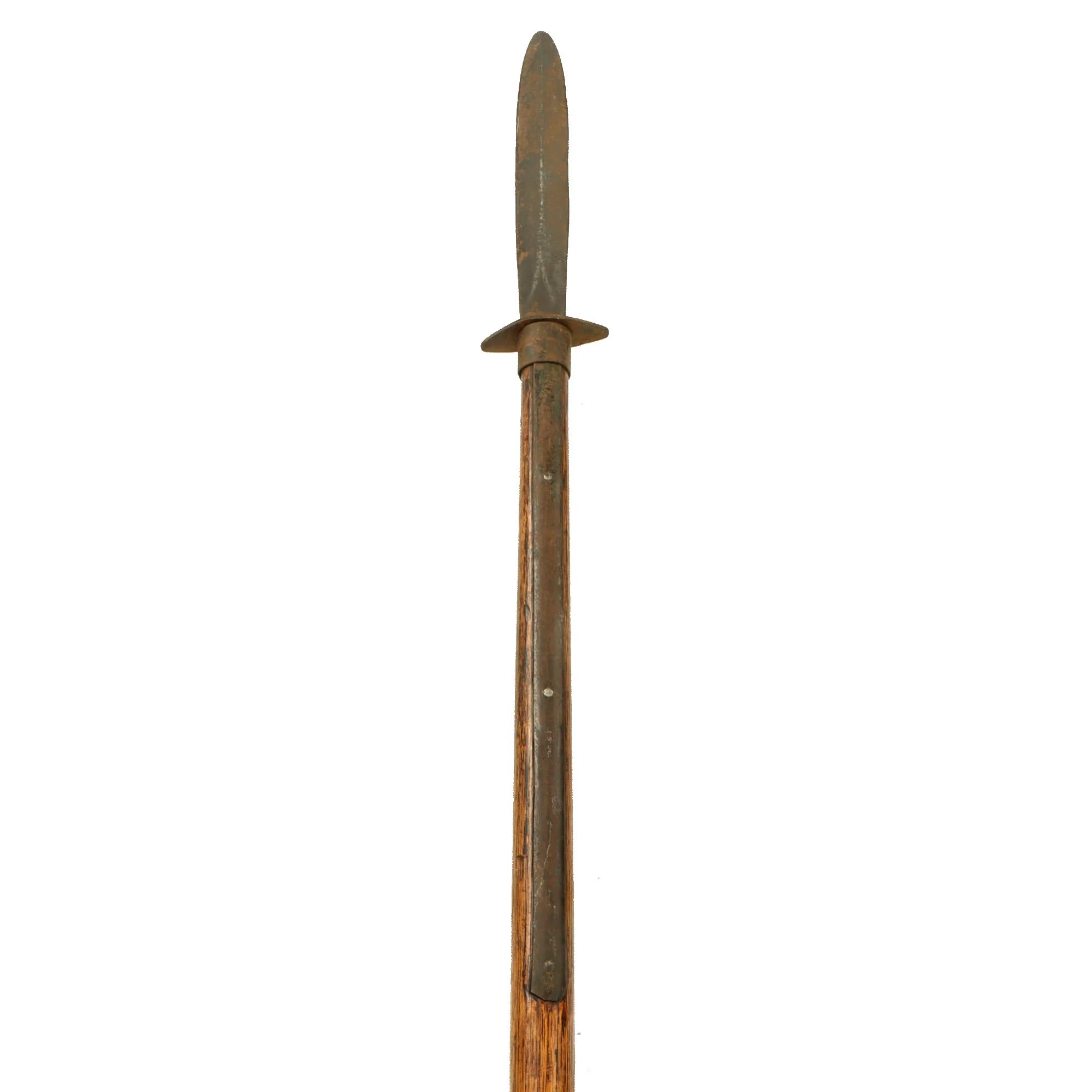 Original U.S. Civil War Confederate Georgia Joe Brown Pike with Sunburst Stamp on Ricasso - 96 1/4' Long — image 11