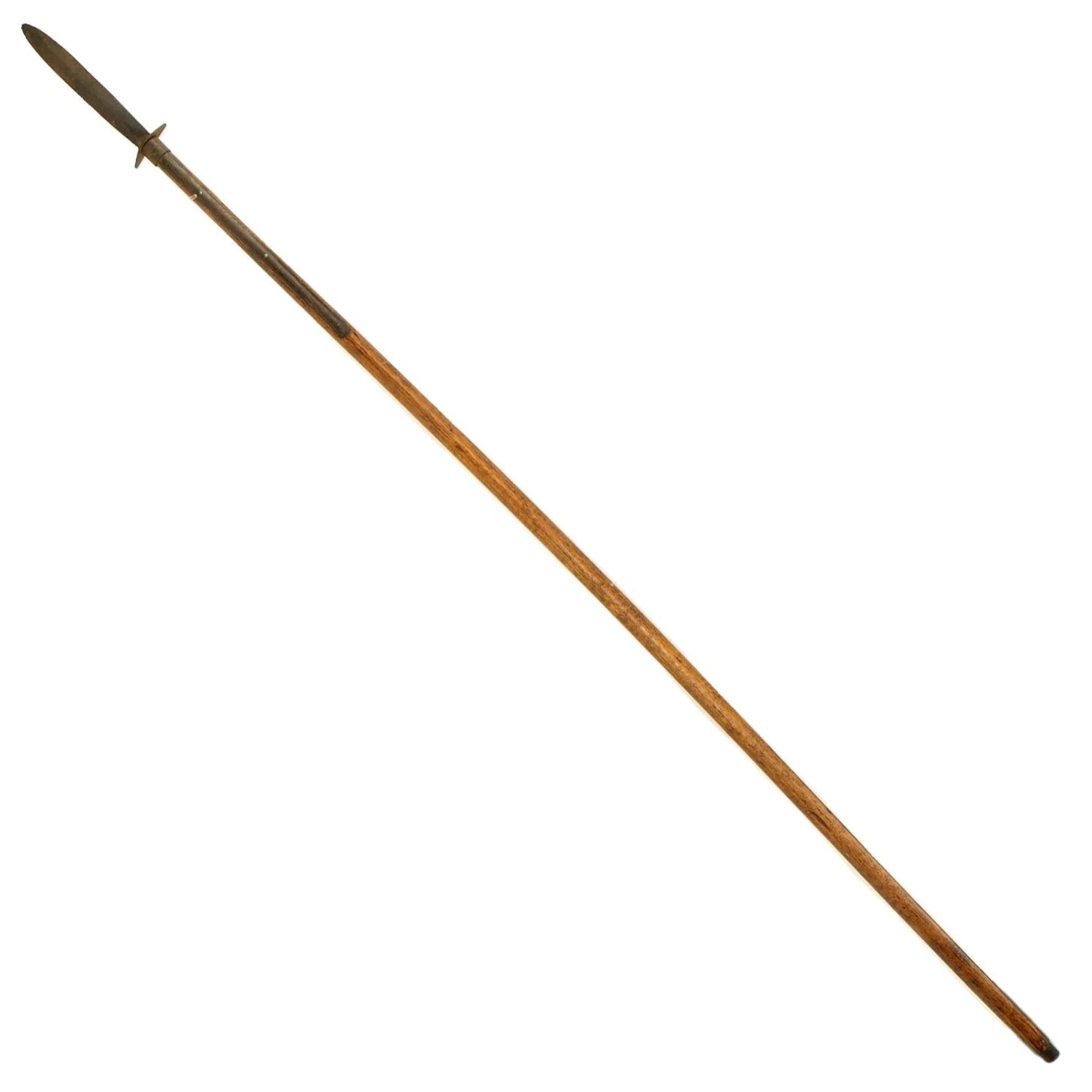 Original U.S. Civil War Confederate Georgia Joe Brown Pike with Sunburst Stamp on Ricasso - 96 1/4' Long — image 4