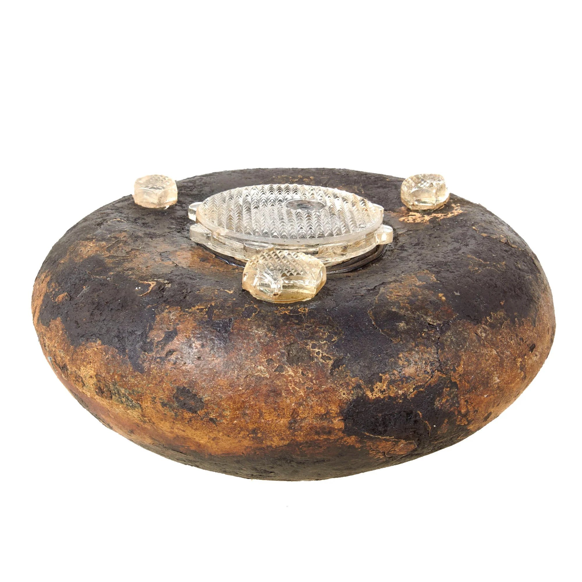 Original German WWII Incredibly Rare Inert Wehrmacht Topfmine A4531 Anti-Tank Landmine — image 2