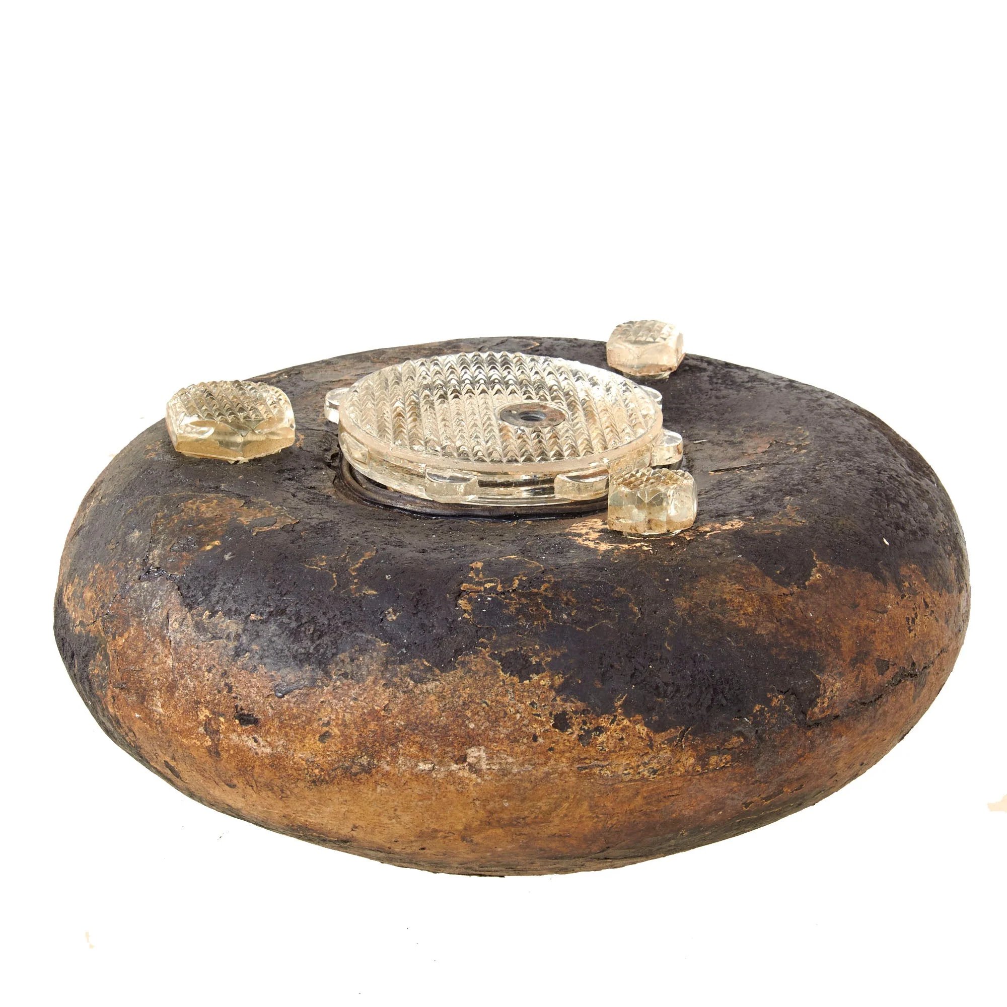 Original German WWII Incredibly Rare Inert Wehrmacht Topfmine A4531 Anti-Tank Landmine — image 3